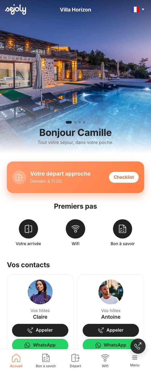 La veille du départ : la checklist s'invite