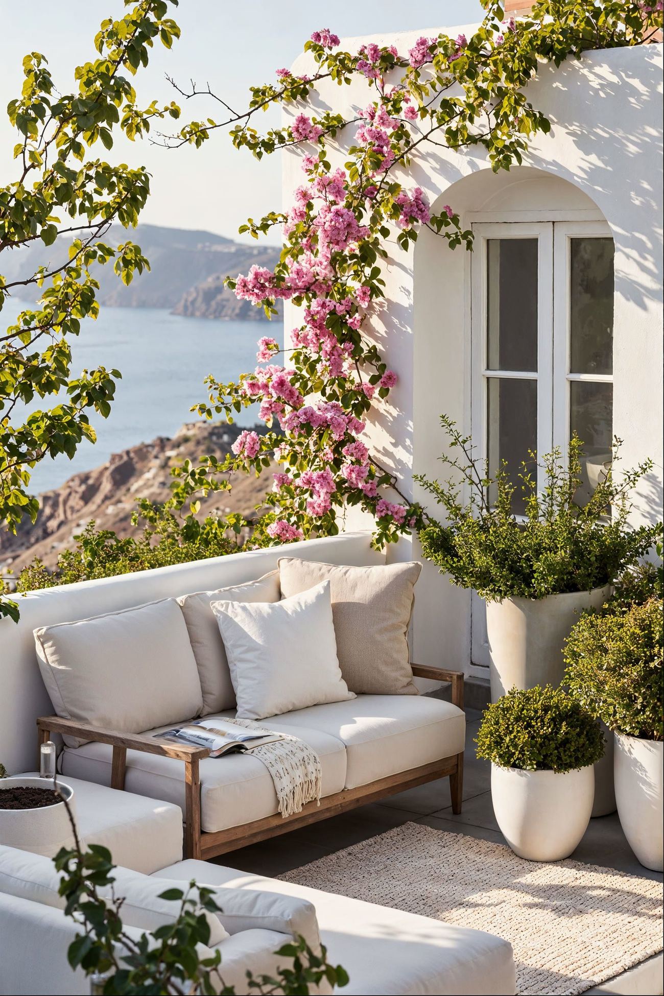 Terrasse de la villa